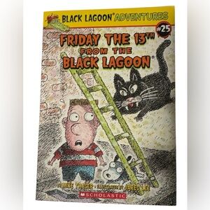 🎉6/$20 BLACK LAGOON ADVENTURES ‘FRIDAY THE 13TH FROM THE BLACK LAGOON’ BOOK